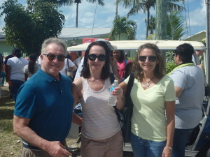 Friends at the Man-O-War Flea market